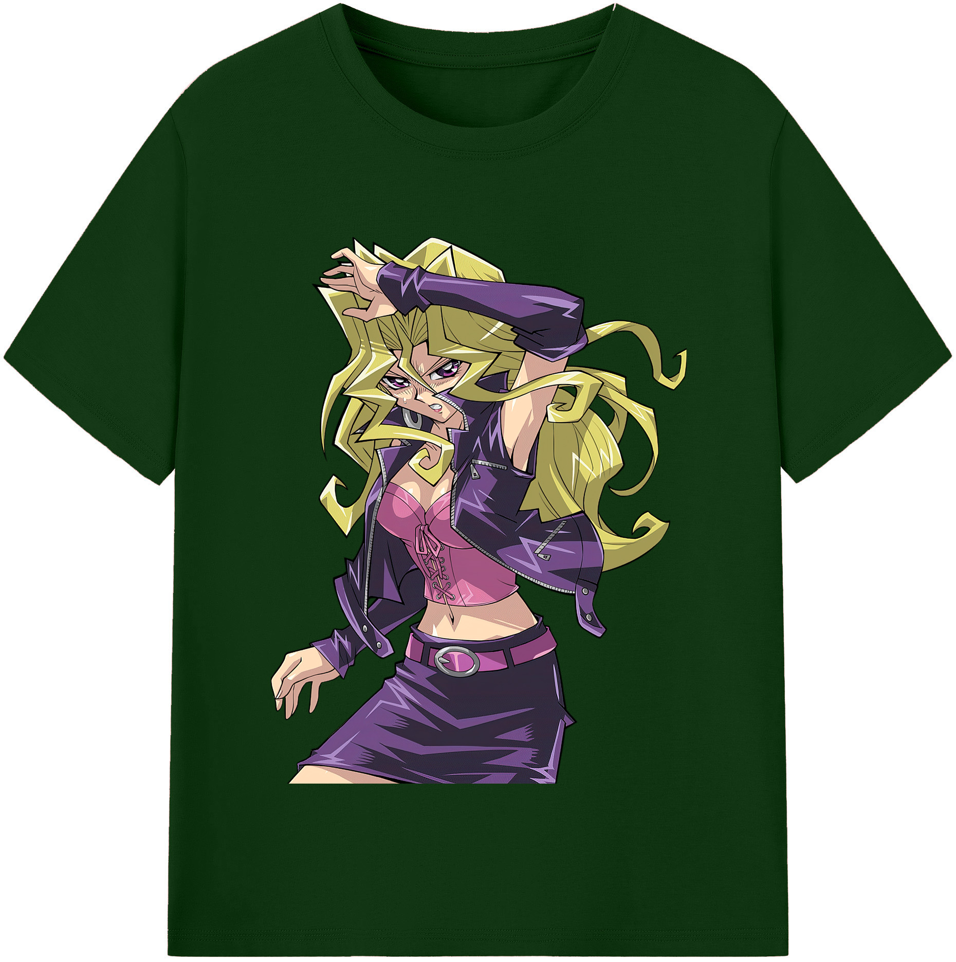 （画像用） 遊☆戯☆王 Yu-Gi-Oh! 綿100％半袖Tシャツ（フロントプリント）